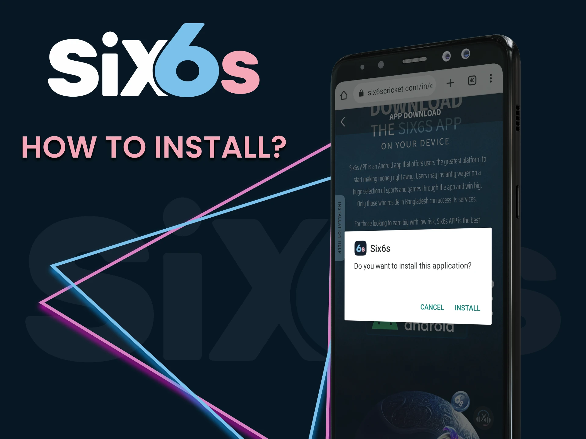 Learn how to install the Six6s app.