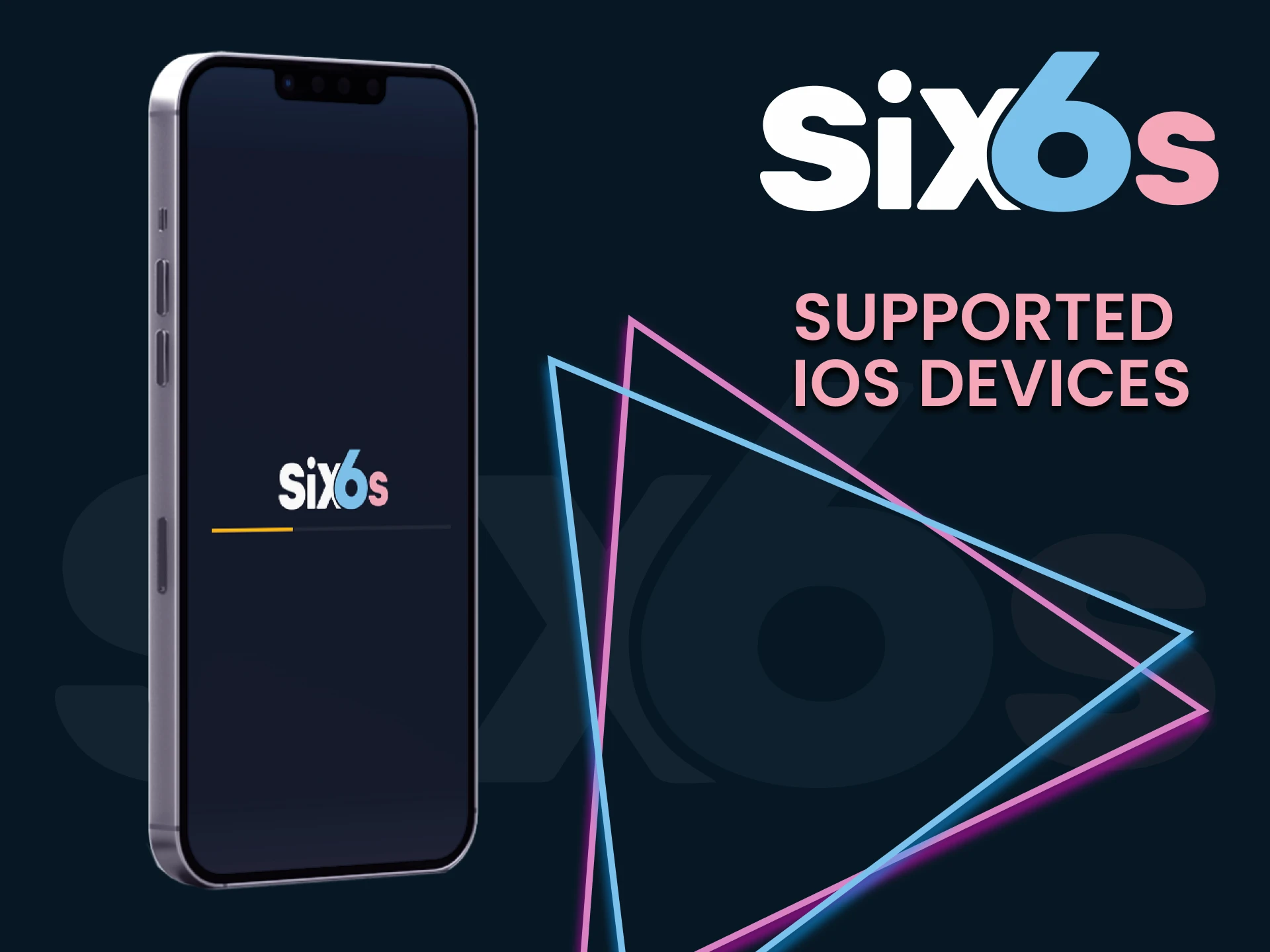 Install the Six6s app on iOS.