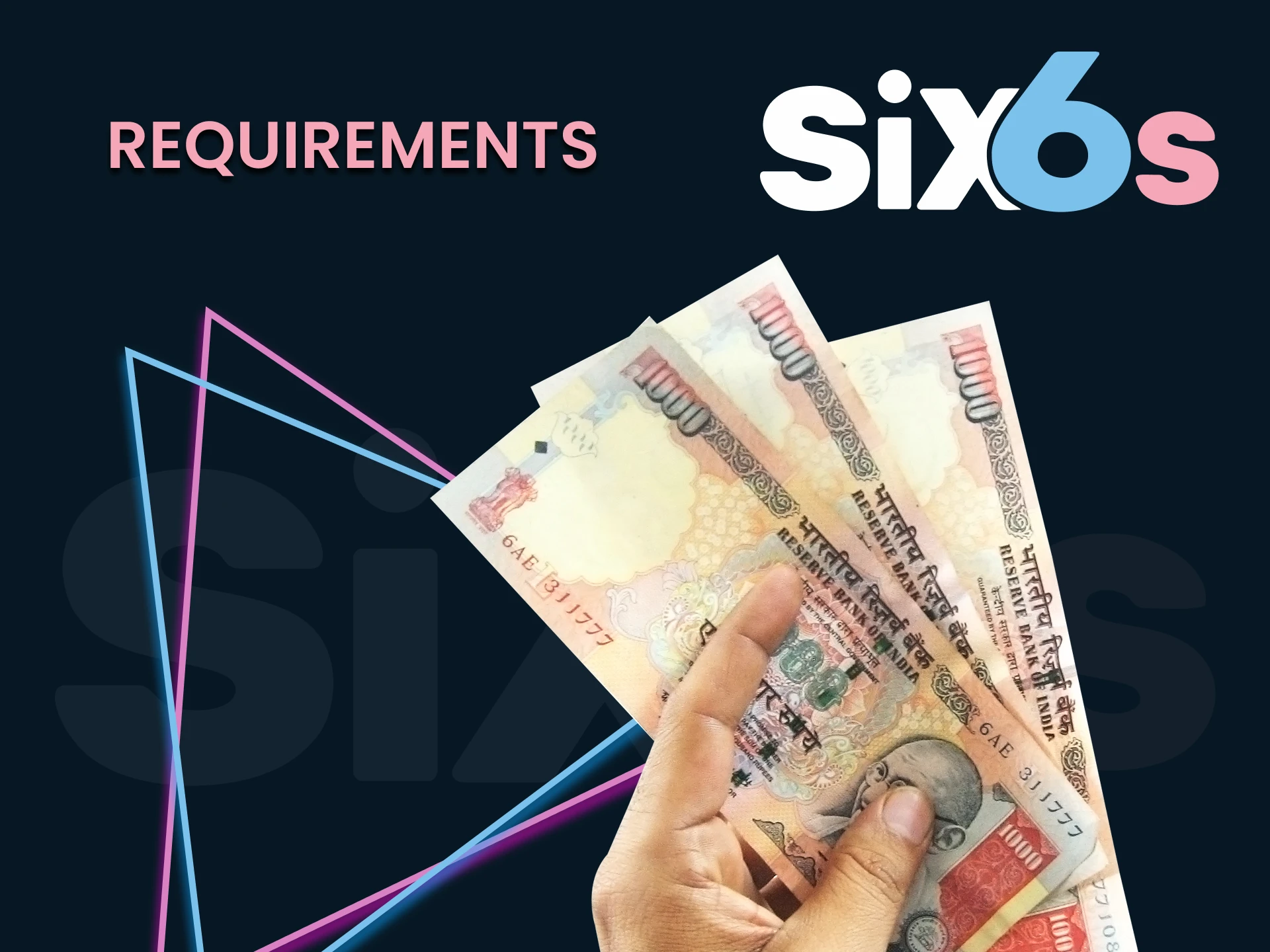 Find out the requirements for withdrawing funds from Six6s.