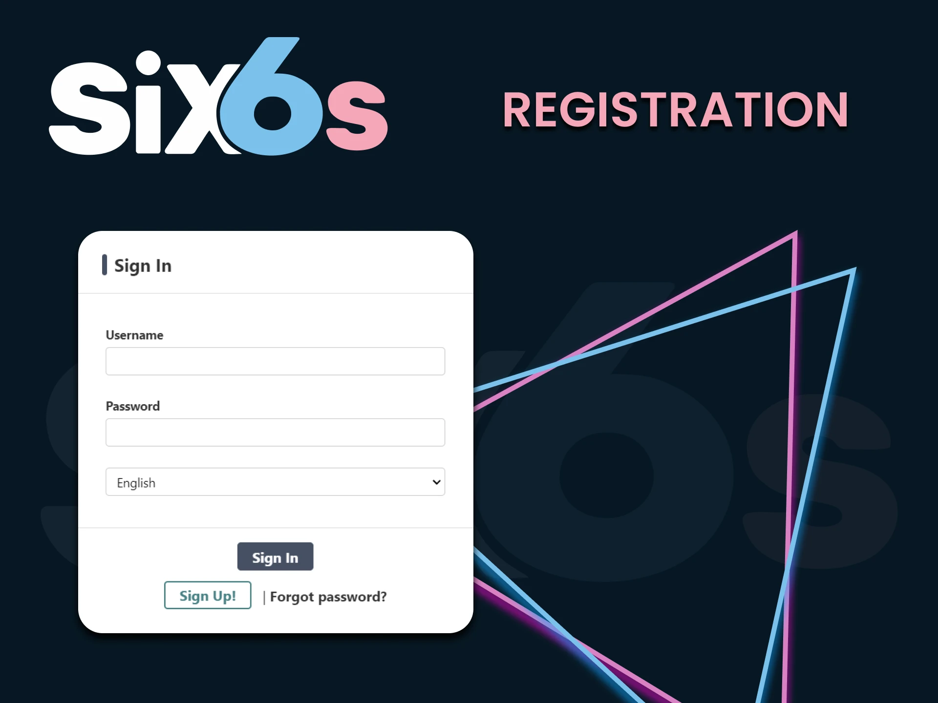 Sign up for the Six6s affiliate program.