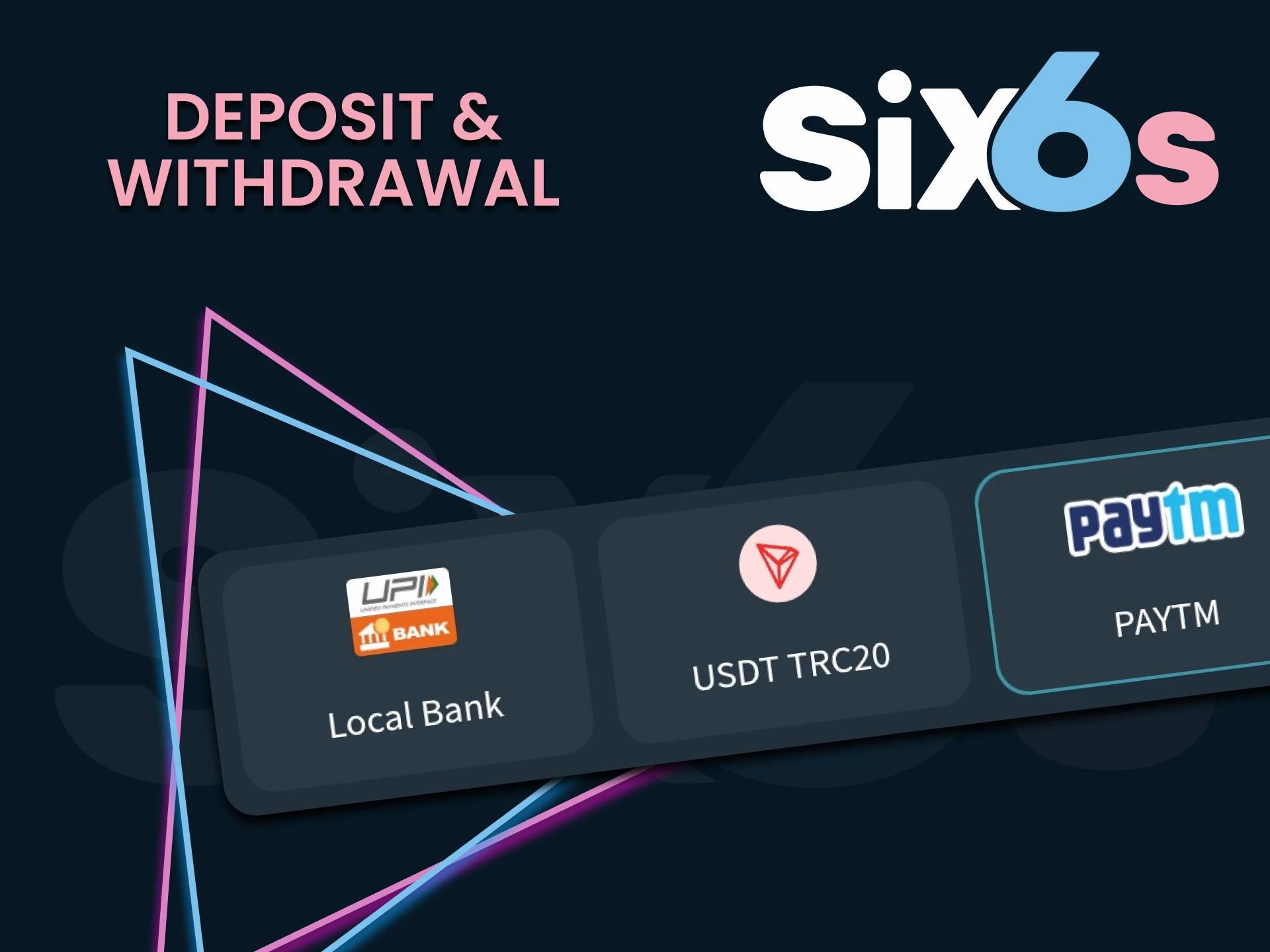 Learn about payment methods at Six6s.